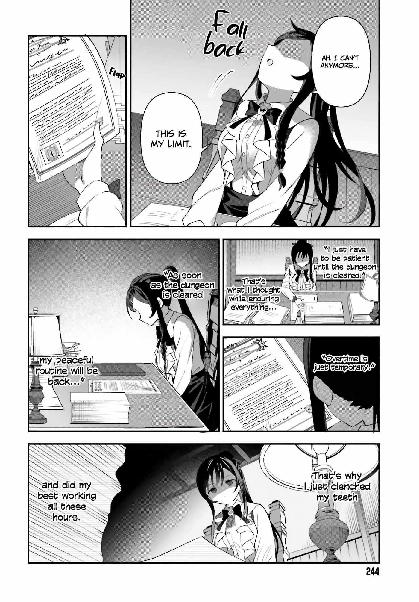 I’m the guild receptionist, but since I don’t want to work overtime, I think I’ll just solo the boss Chapter 1 - Page 19