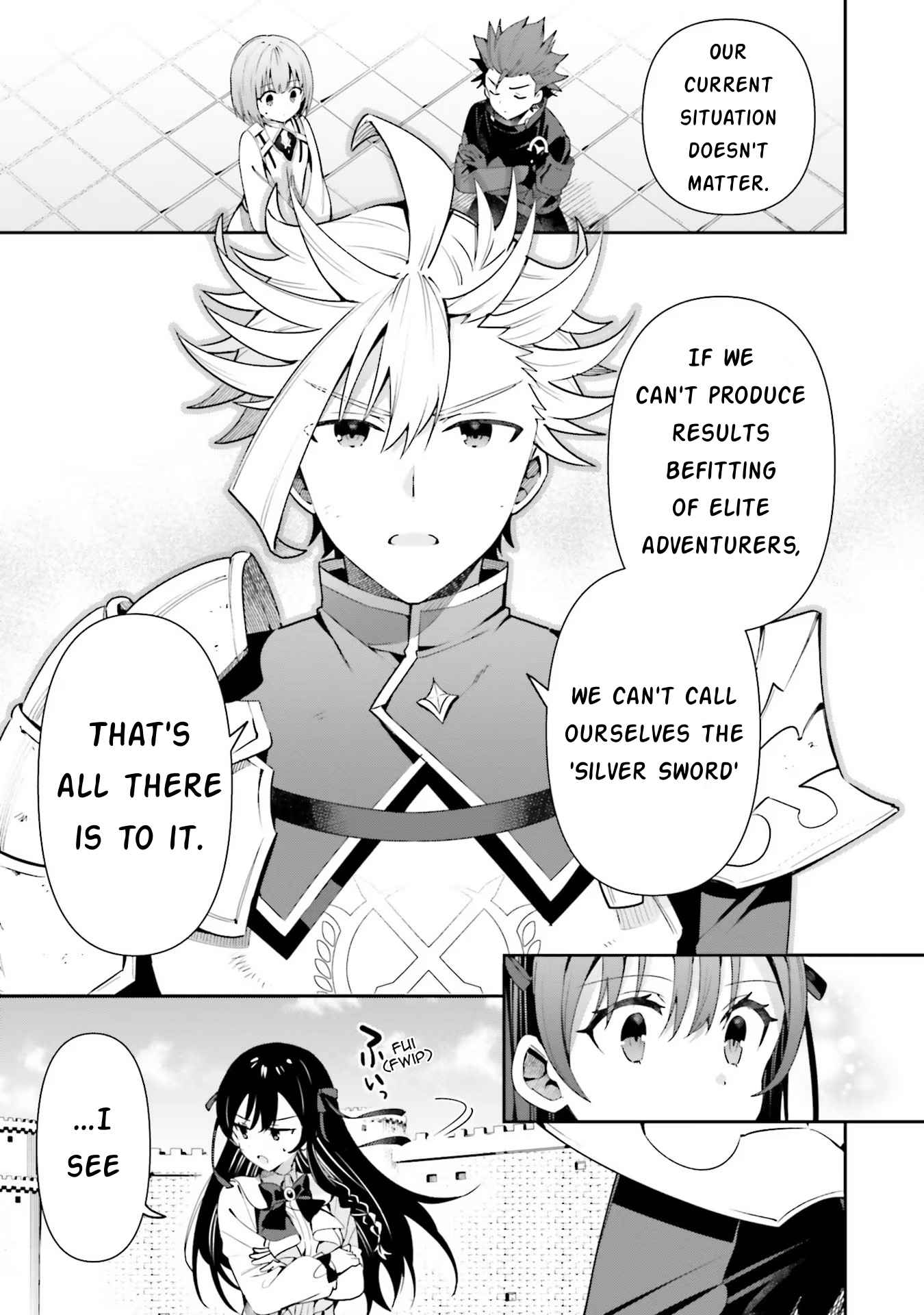 I’m the guild receptionist, but since I don’t want to work overtime, I think I’ll just solo the boss Chapter 10 - Page 15