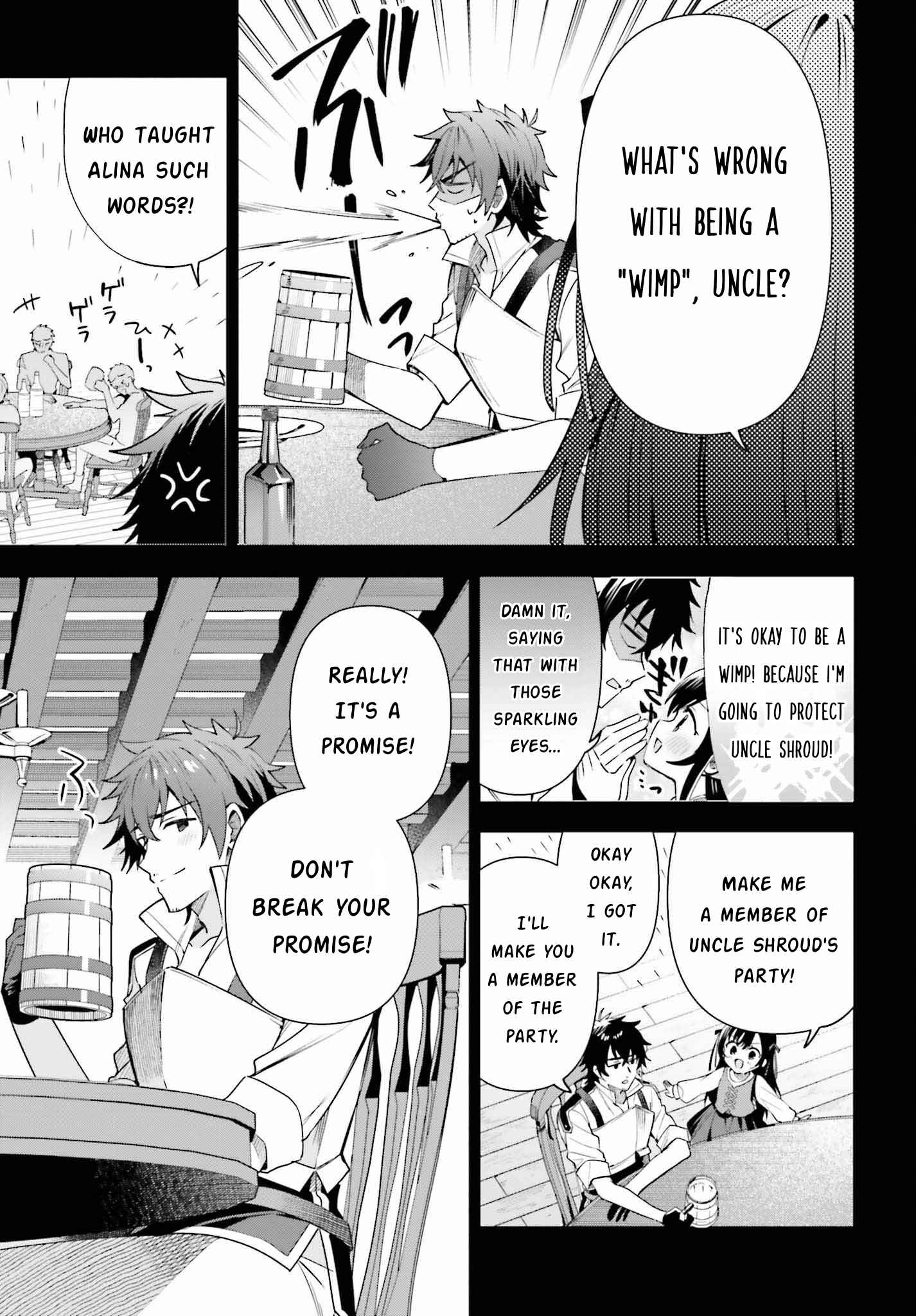 I’m the guild receptionist, but since I don’t want to work overtime, I think I’ll just solo the boss Chapter 15 - Page 9