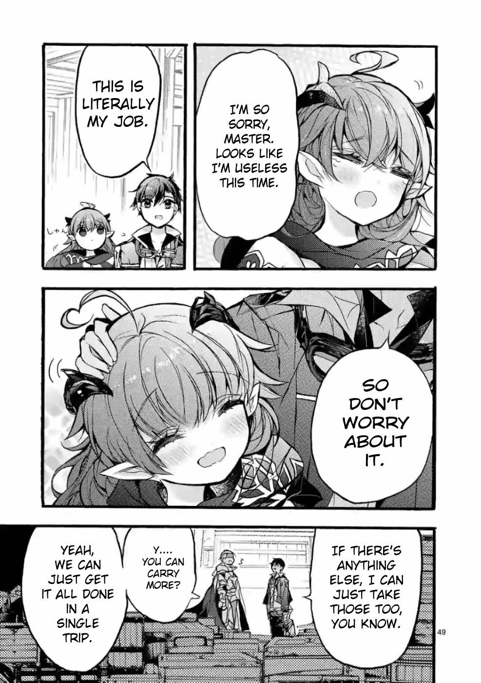 From The Strongest Job Of Dragon Knight, To The Beginner Job Carrier, Somehow, I Am Dependent On The Heroes Chapter 28 - Page 49