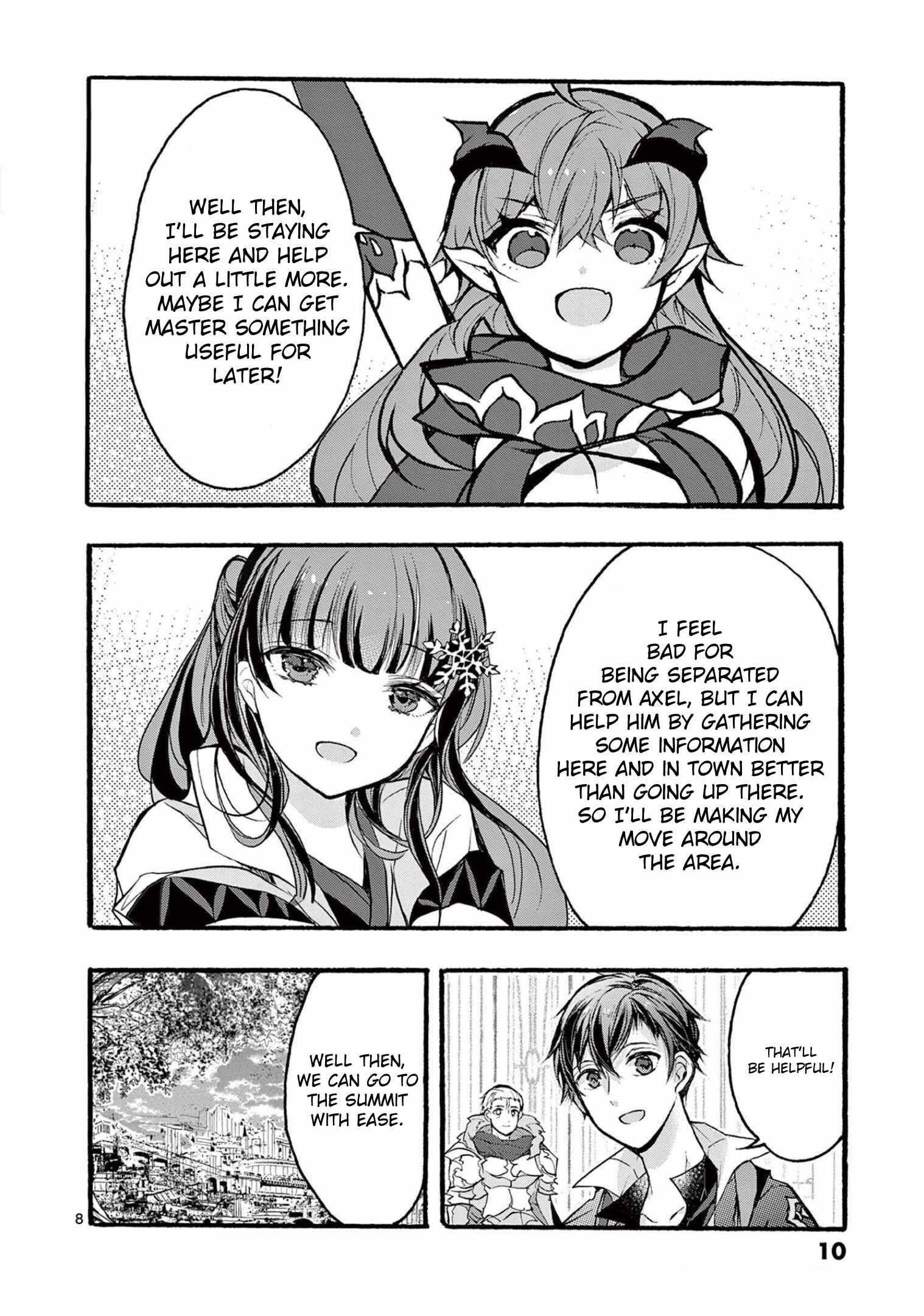 From The Strongest Job Of Dragon Knight, To The Beginner Job Carrier, Somehow, I Am Dependent On The Heroes Chapter 30 - Page 8