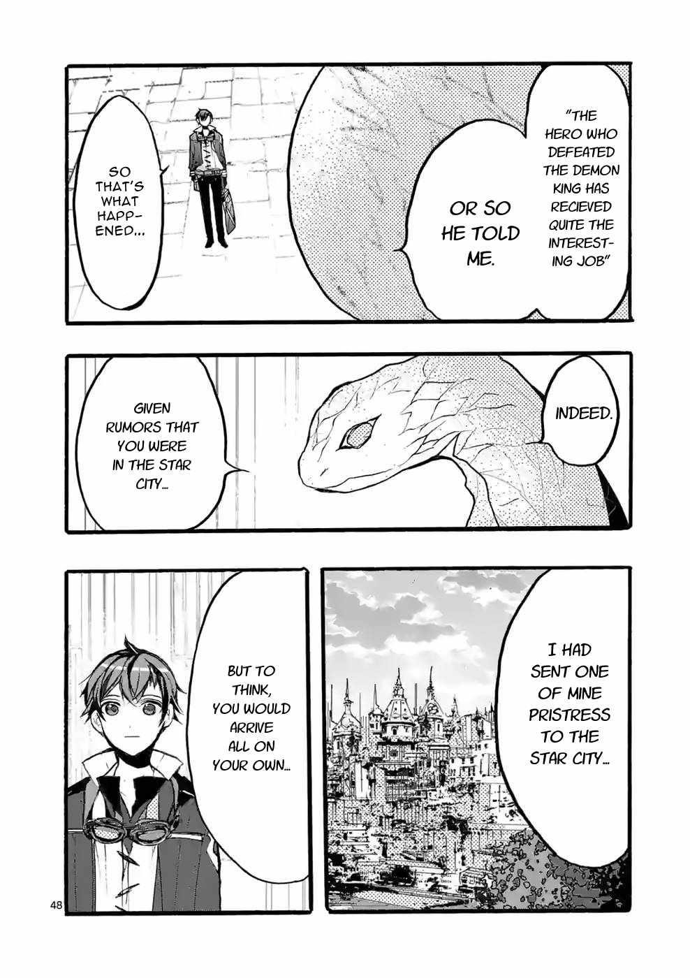 From The Strongest Job Of Dragon Knight, To The Beginner Job Carrier, Somehow, I Am Dependent On The Heroes Chapter 37 - Page 47