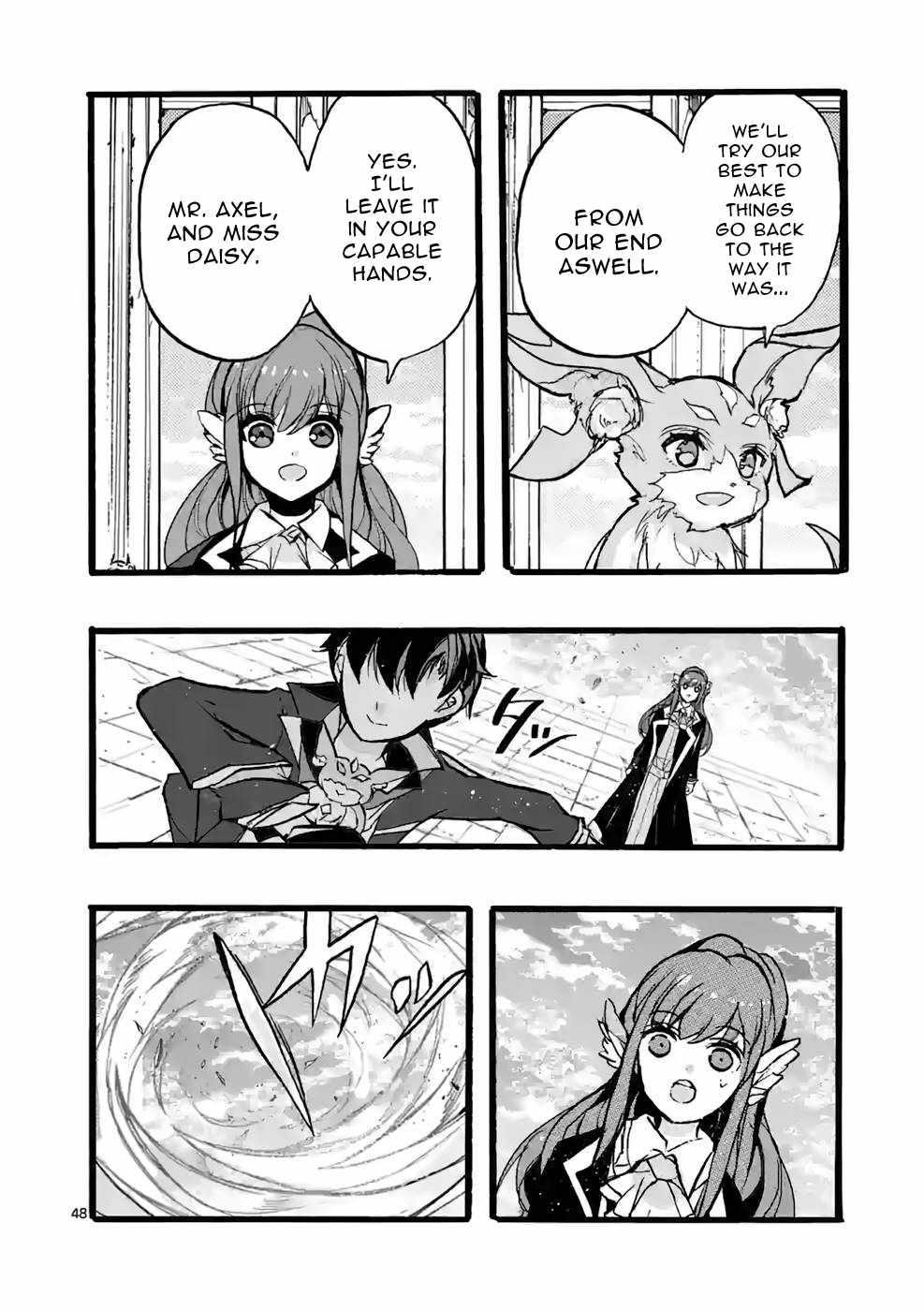 From The Strongest Job Of Dragon Knight, To The Beginner Job Carrier, Somehow, I Am Dependent On The Heroes Chapter 44 - Page 48