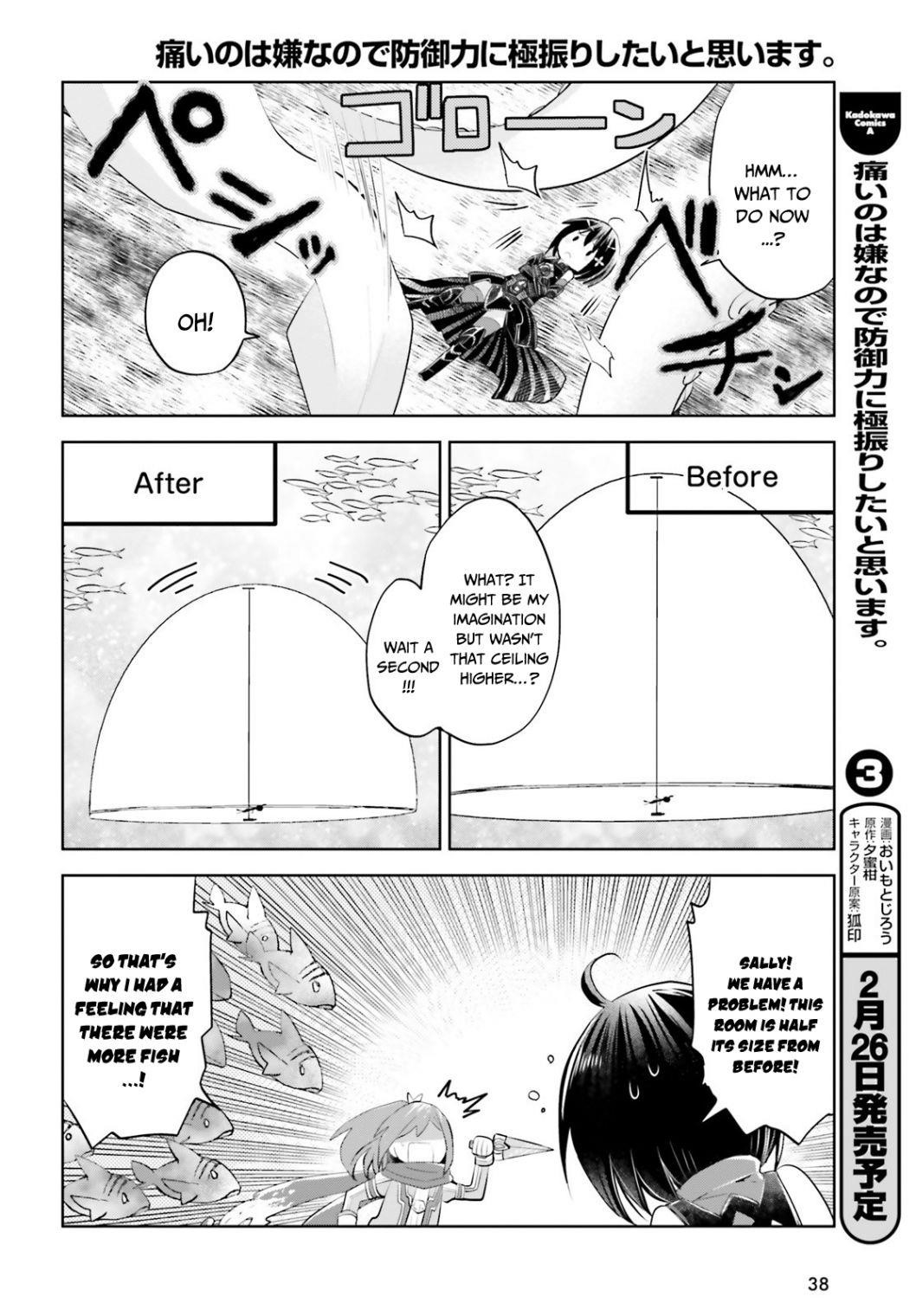 Itai No Wa Iya Nanode Bougyo-Ryoku Ni Kyokufuri Shitai To Omoimasu Chapter 16.2 - Page 4