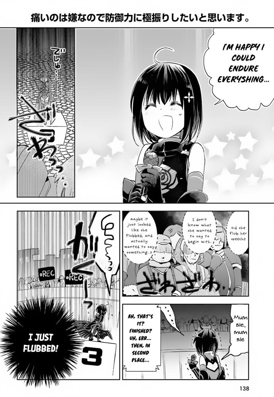 Itai No Wa Iya Nanode Bougyo-Ryoku Ni Kyokufuri Shitai To Omoimasu Chapter 4 - Page 9