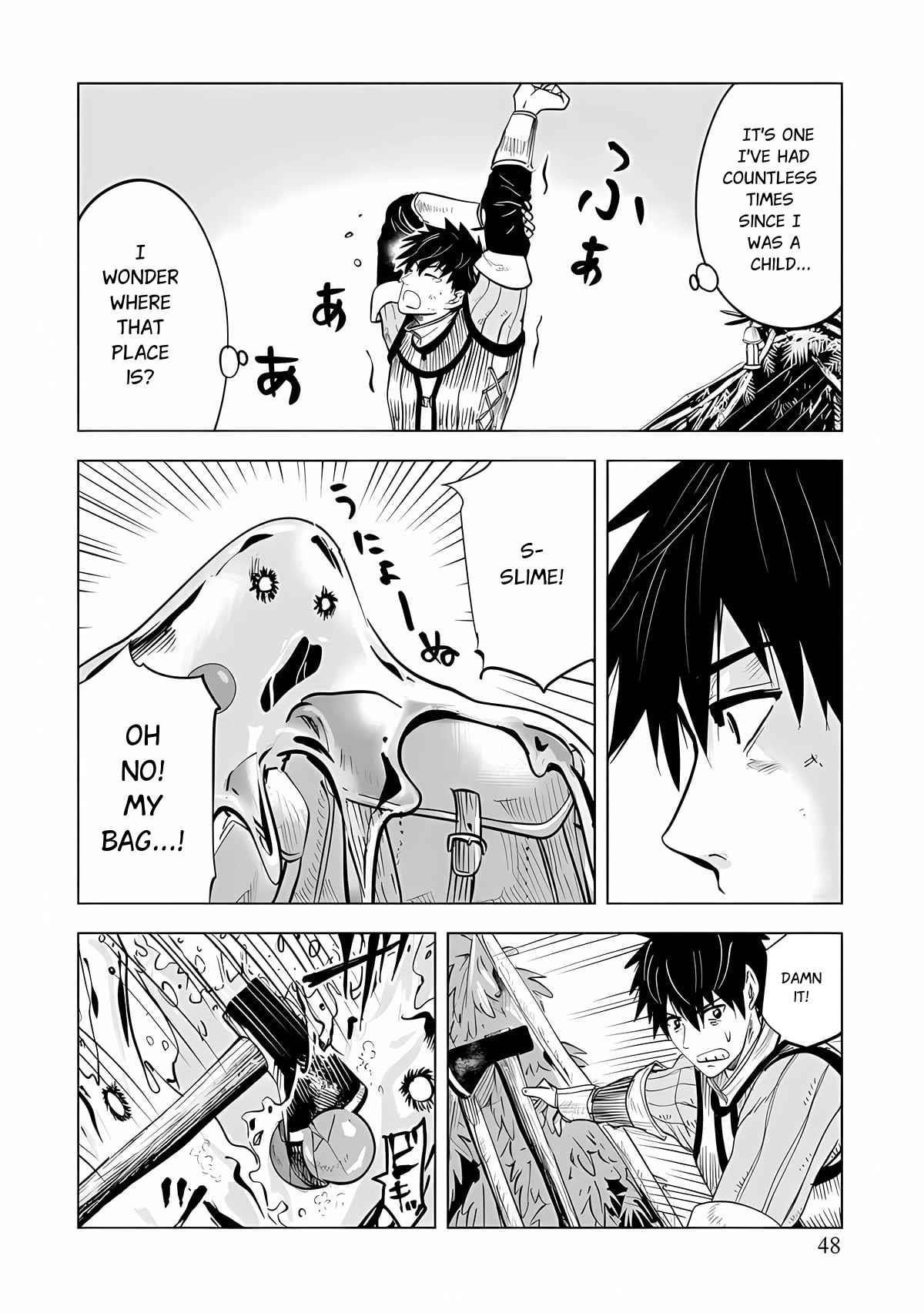 Makyo Seikatsu ~ Gakeppuchi Boken Sha Ga Hiki Komoru Ni Ha Hirosugiru Chapter 2.1 - Page 4