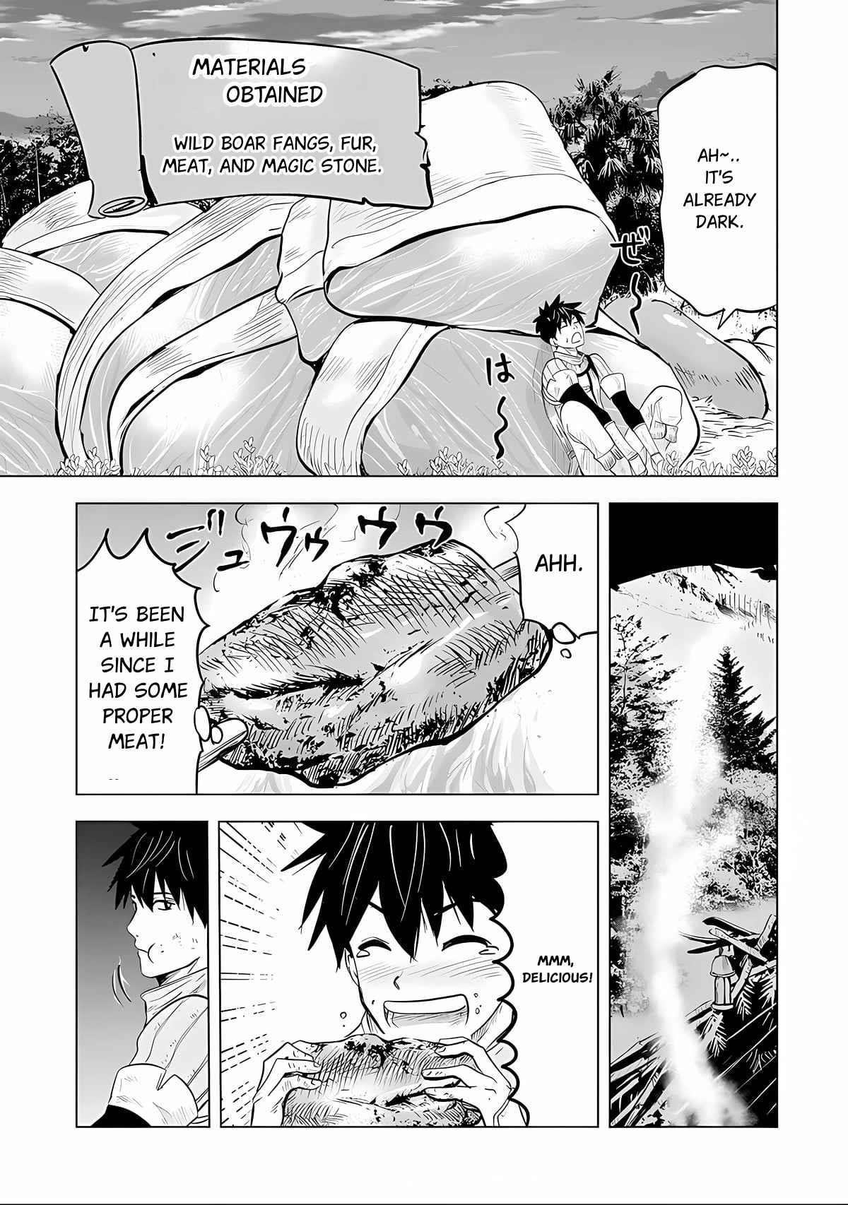 Makyo Seikatsu ~ Gakeppuchi Boken Sha Ga Hiki Komoru Ni Ha Hirosugiru Chapter 2.2 - Page 3