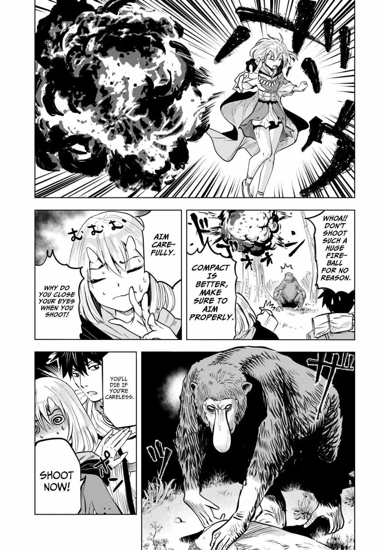 Makyo Seikatsu ~ Gakeppuchi Boken Sha Ga Hiki Komoru Ni Ha Hirosugiru Chapter 4.1 - Page 5