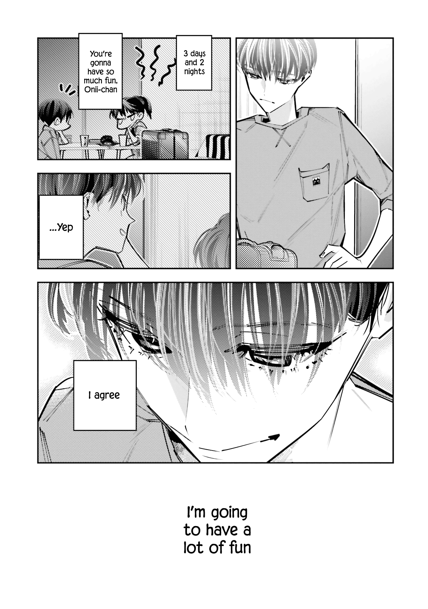 I Reincarnated as the Little Sister of a Death Game Manga’s Murder Mastermind and Failed Chapter 12 - Page 23