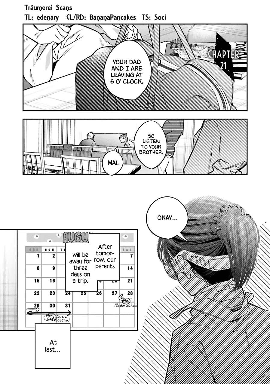 I Reincarnated as the Little Sister of a Death Game Manga’s Murder Mastermind and Failed Chapter 21 - Page 1