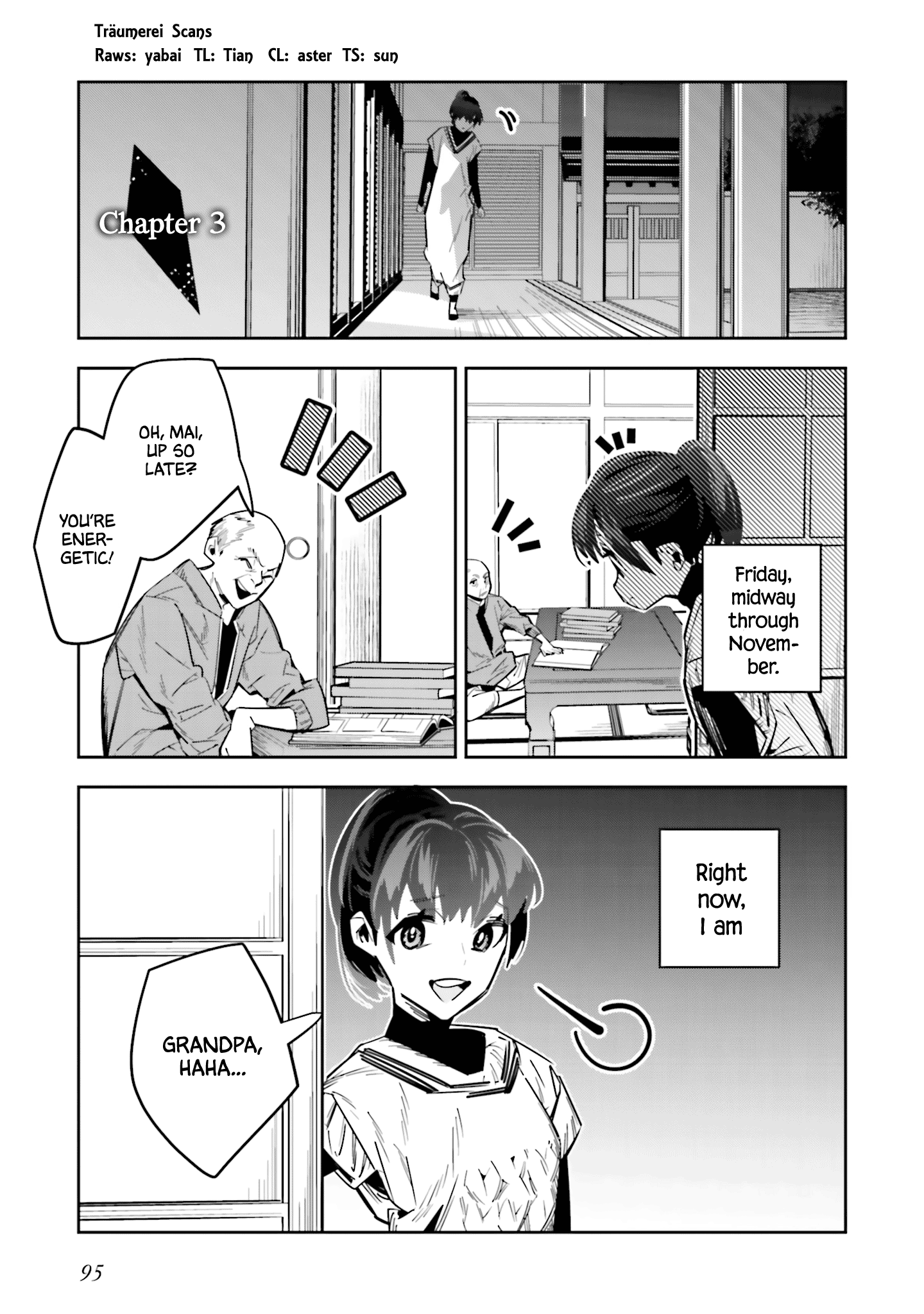 I Reincarnated as the Little Sister of a Death Game Manga’s Murder Mastermind and Failed Chapter 3 - Page 1