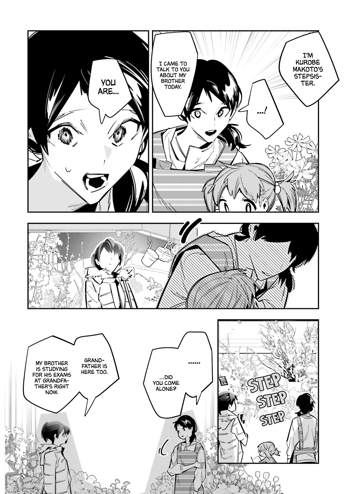 I Reincarnated as the Little Sister of a Death Game Manga’s Murder Mastermind and Failed Chapter 3 - Page 14