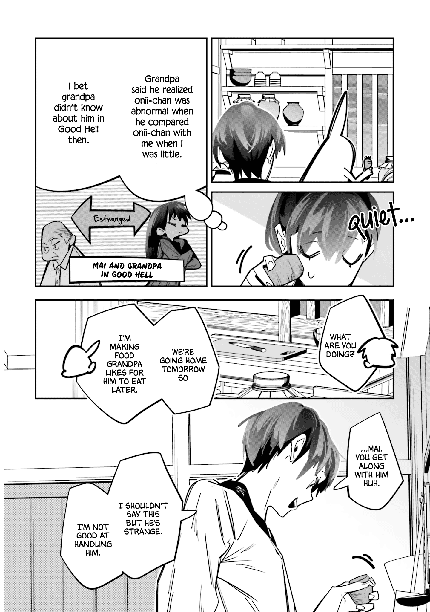 I Reincarnated as the Little Sister of a Death Game Manga’s Murder Mastermind and Failed Chapter 3 - Page 24