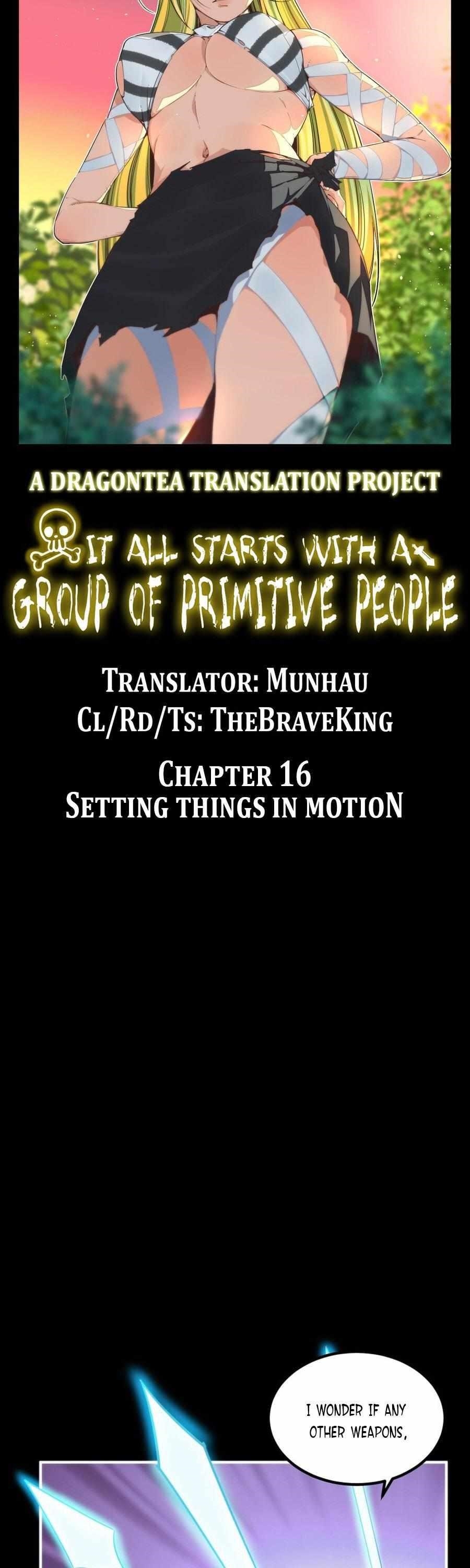 It All Starts With A Group Of Primitive People Chapter 16 - Page 9