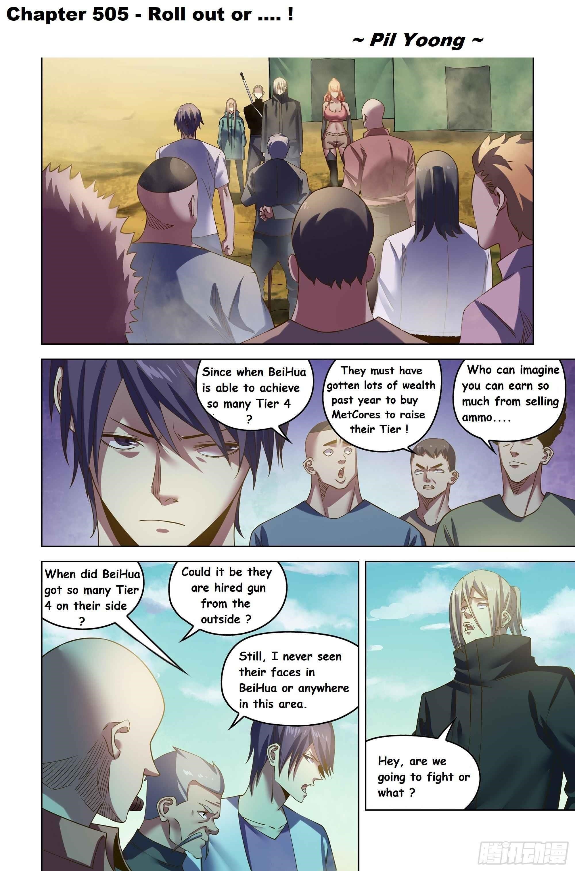 THE LAST HUMAN Chapter 505 - Page 1