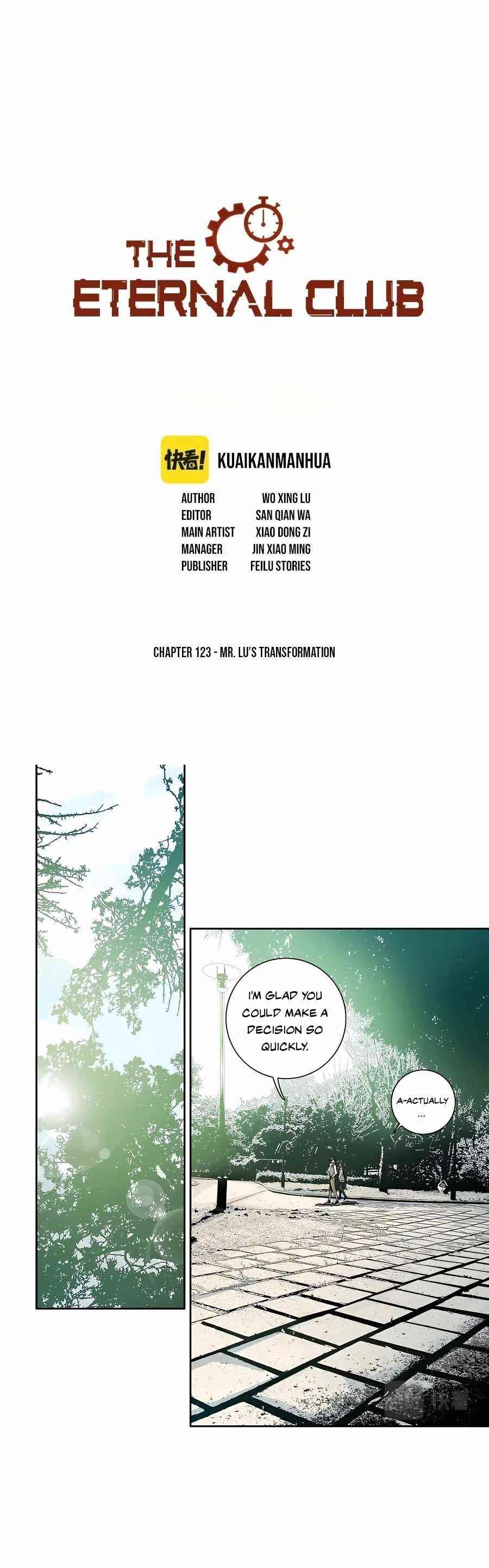 I Built A Lifespan Club Chapter 123 - Page 1