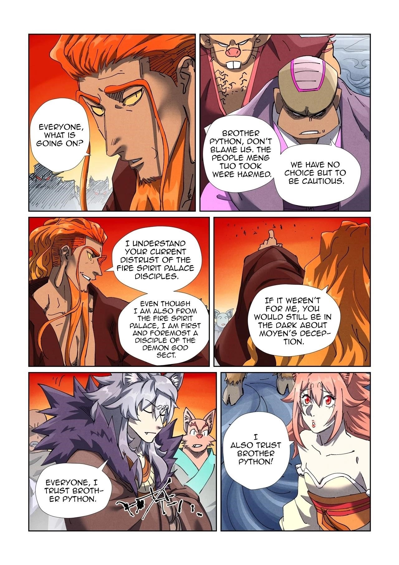 TALES OF DEMONS AND GODS Chapter 482.5 - Page 1