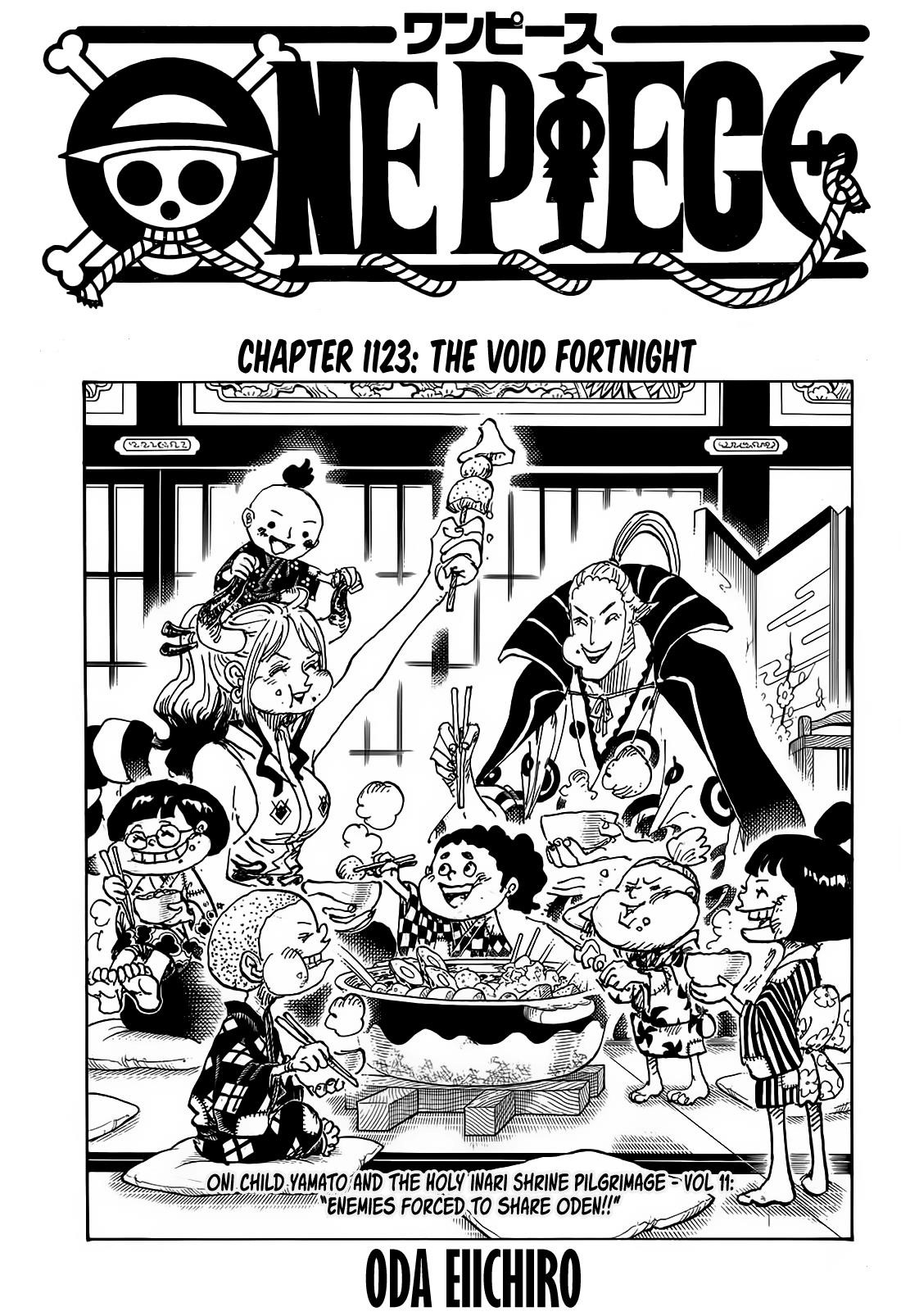 One Piece Chapter 1123 - Page 1