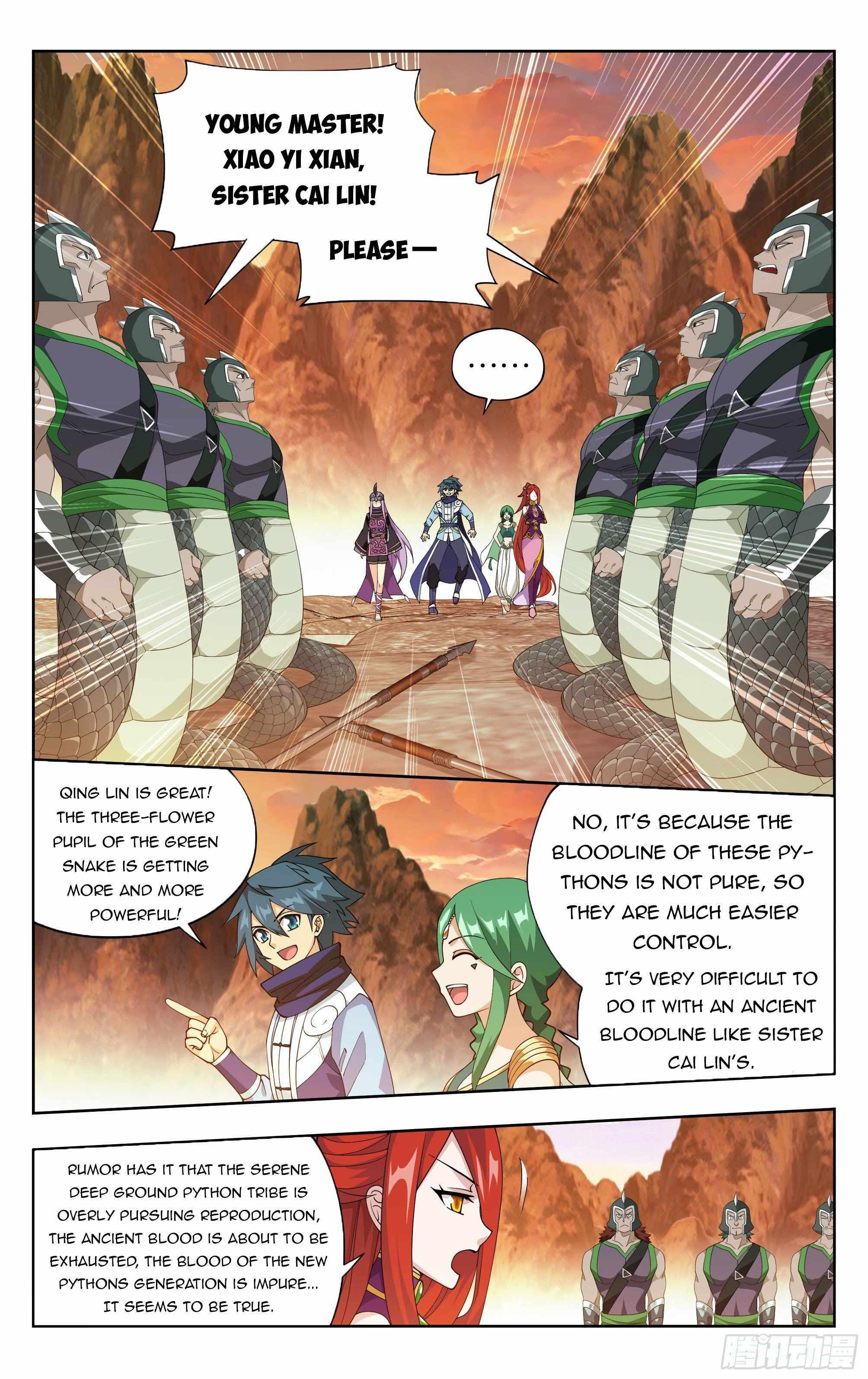 BATTLE THROUGH THE HEAVENS Chapter 387 - Page 7