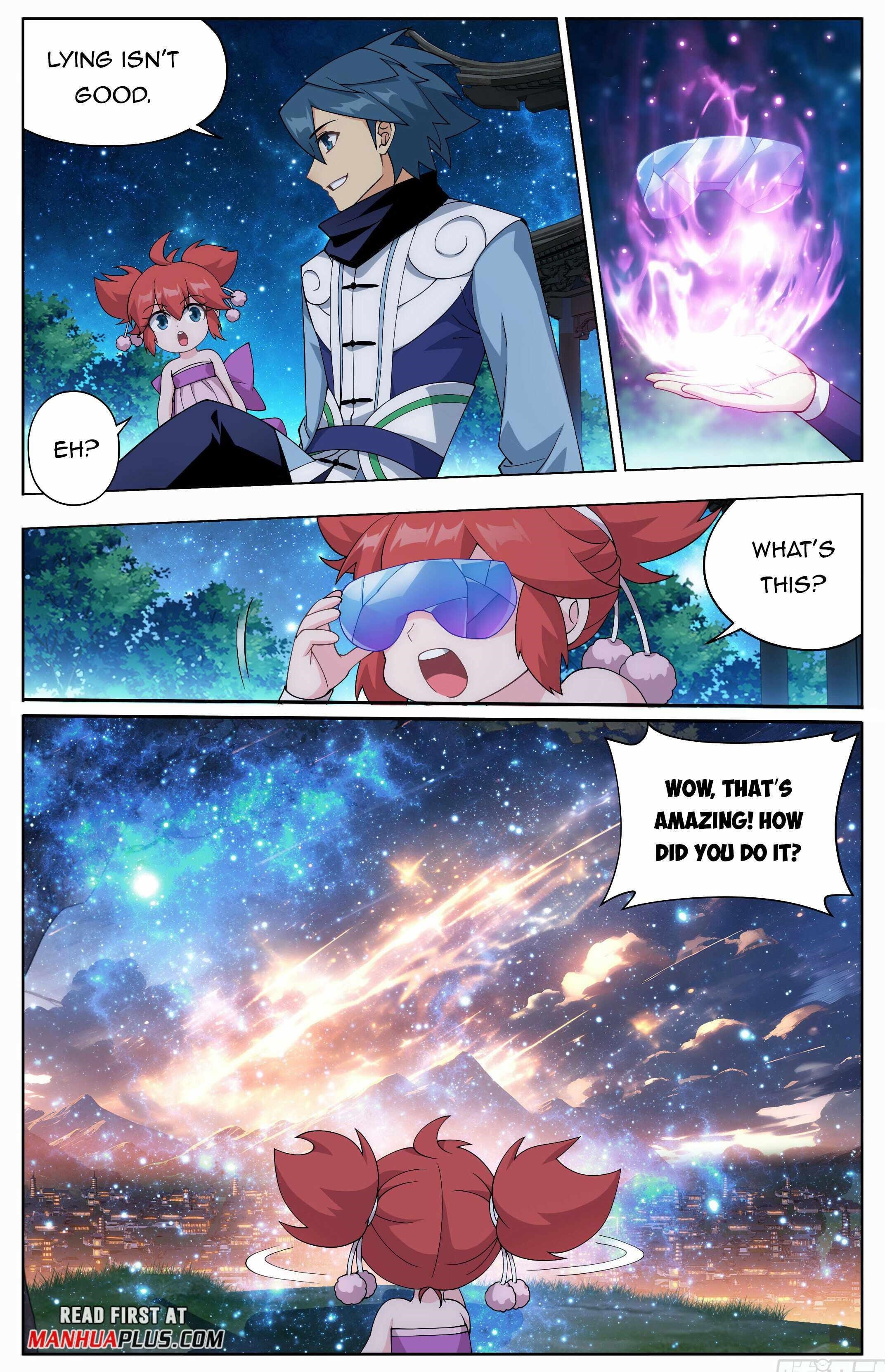 BATTLE THROUGH THE HEAVENS Chapter 414 - Page 1