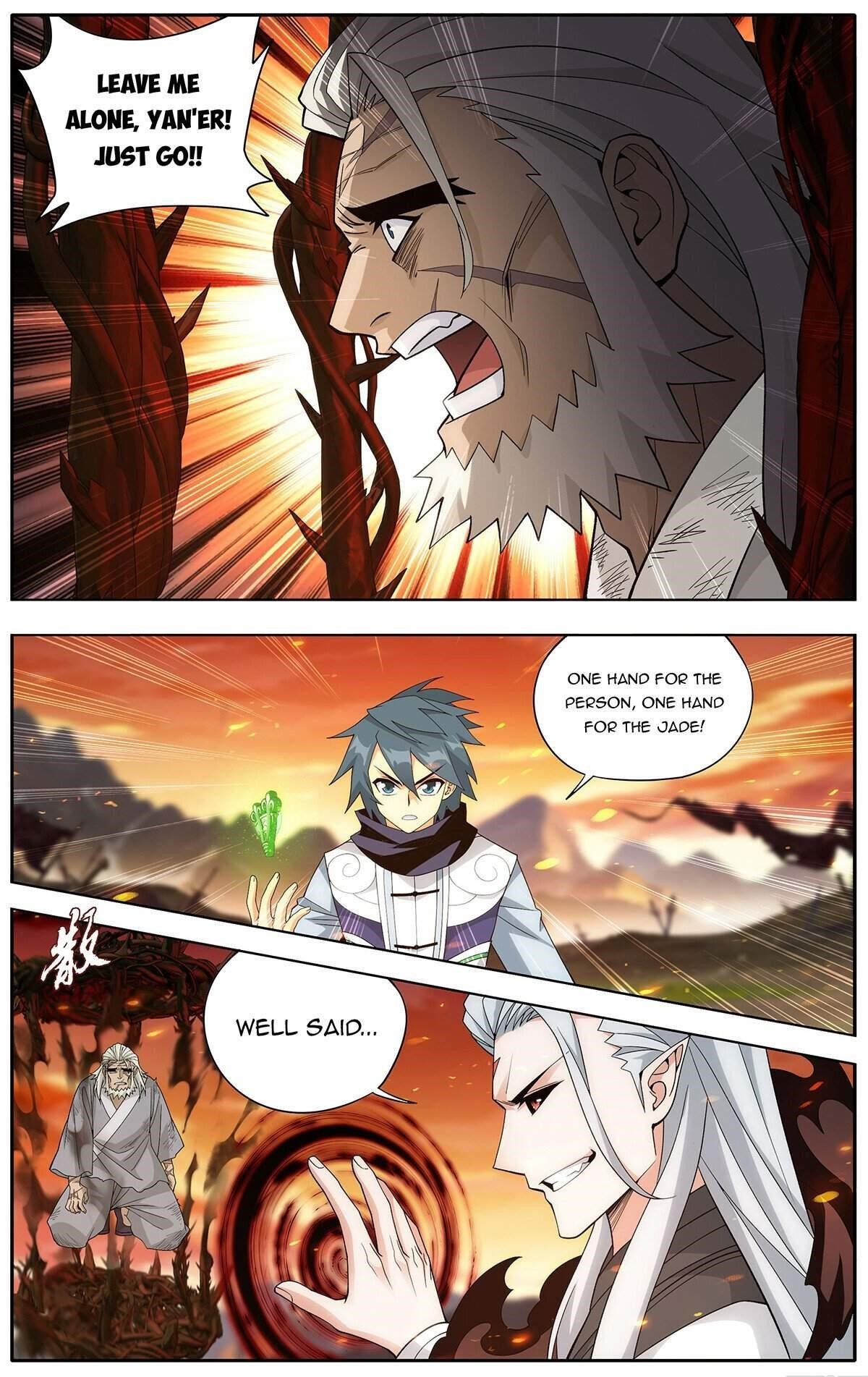 BATTLE THROUGH THE HEAVENS Chapter 447 - Page 1