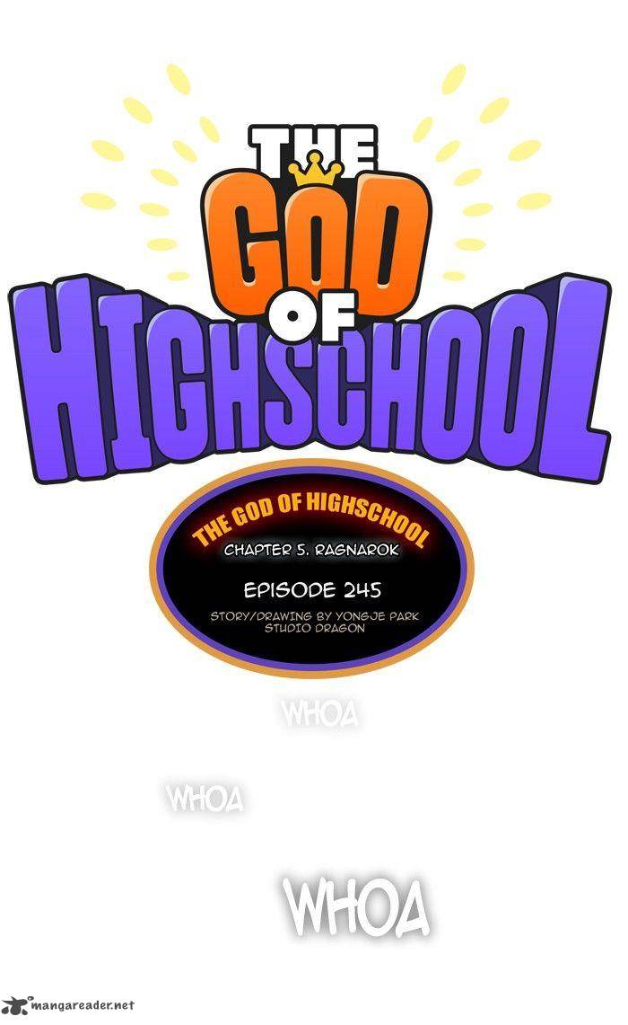 The God of High School Chapter 245 - Page 1