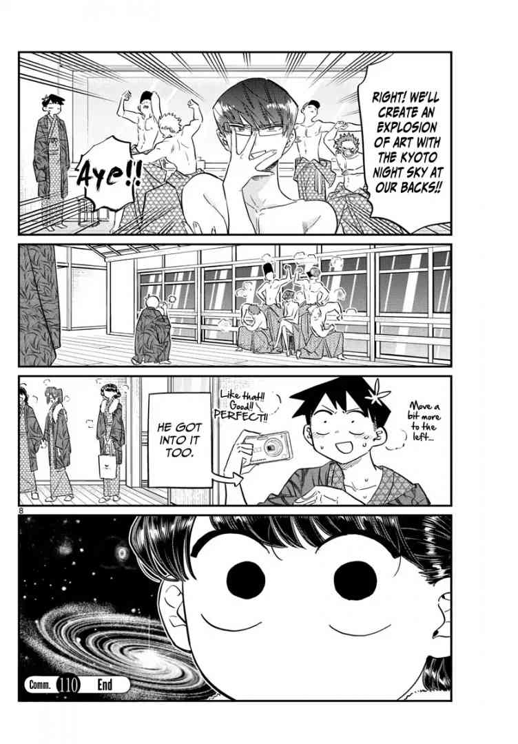 KOMI-SAN WA KOMYUSHOU DESU Chapter 110 - Page 8