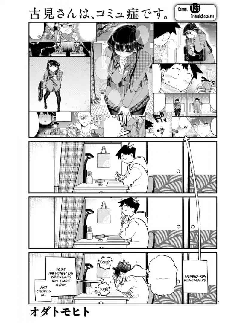 KOMI-SAN WA KOMYUSHOU DESU Chapter 126 - Page 1