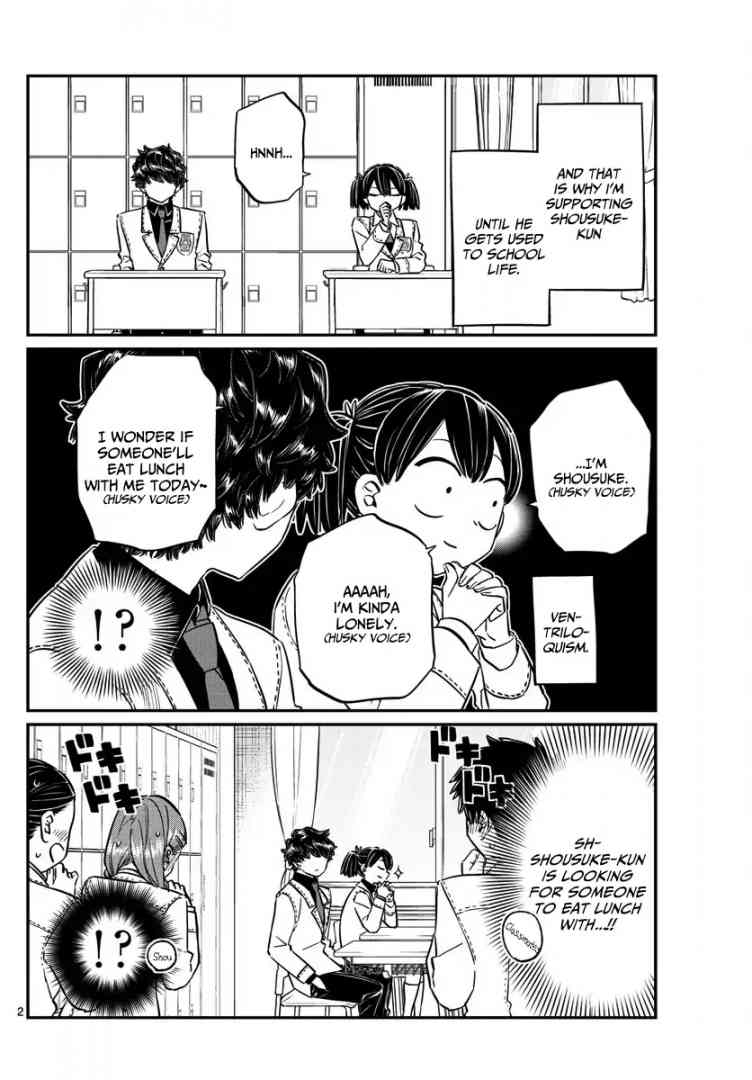 KOMI-SAN WA KOMYUSHOU DESU Chapter 143 - Page 2