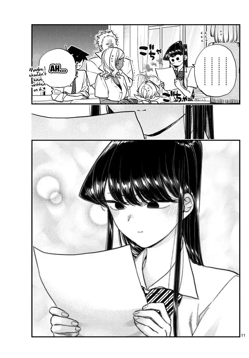 KOMI-SAN WA KOMYUSHOU DESU Chapter 160 - Page 11