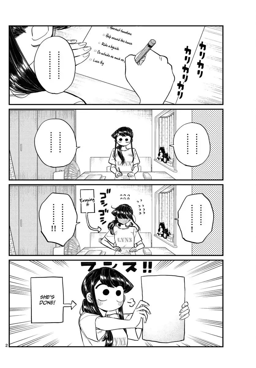 KOMI-SAN WA KOMYUSHOU DESU Chapter 160 - Page 2