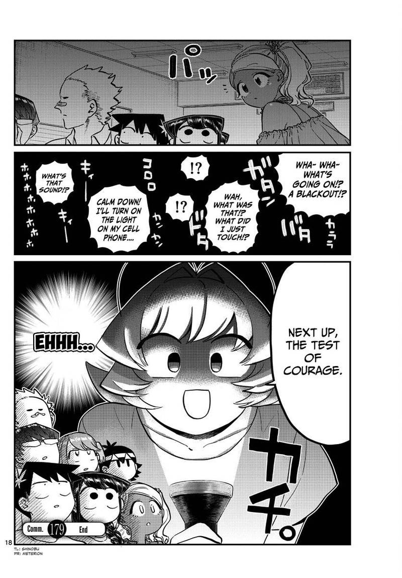 KOMI-SAN WA KOMYUSHOU DESU Chapter 179 - Page 18