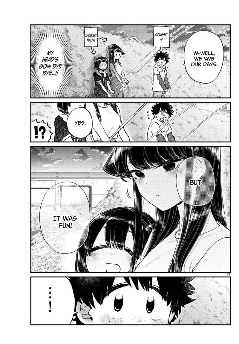 KOMI-SAN WA KOMYUSHOU DESU Chapter 184 - Page 17