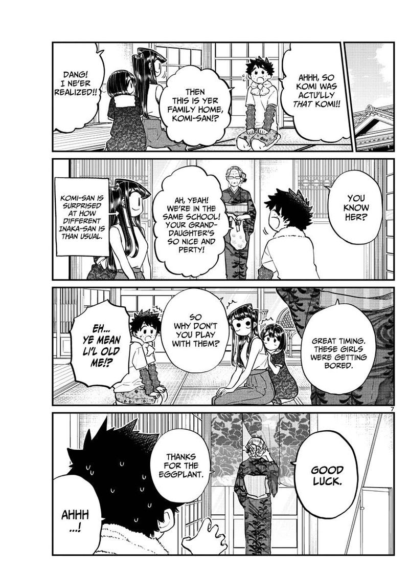 KOMI-SAN WA KOMYUSHOU DESU Chapter 184 - Page 7