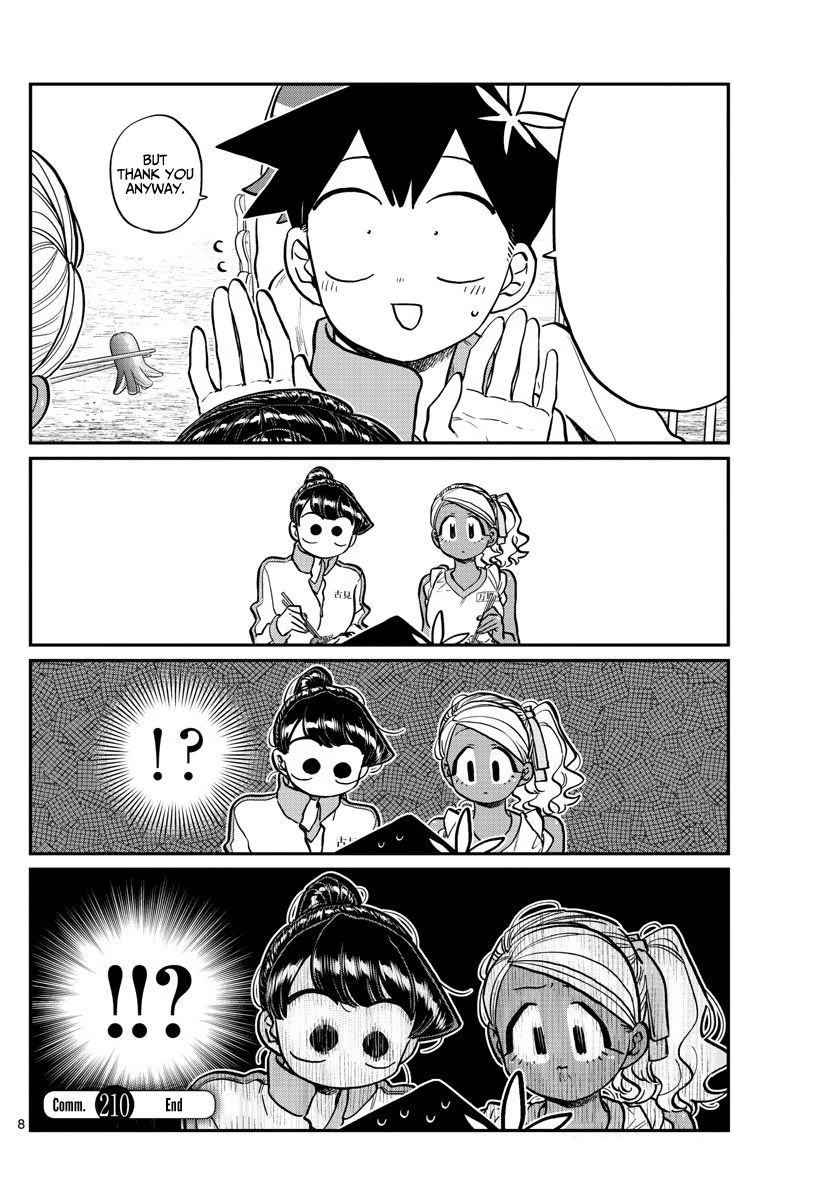 KOMI-SAN WA KOMYUSHOU DESU Chapter 210 - Page 8