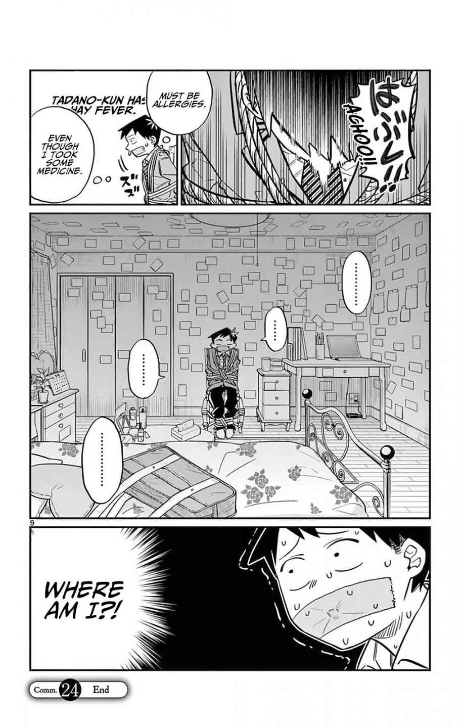 KOMI-SAN WA KOMYUSHOU DESU Chapter 24 - Page 9