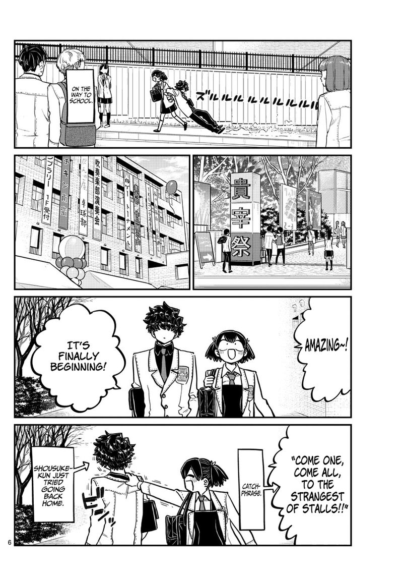 KOMI-SAN WA KOMYUSHOU DESU Chapter 244 - Page 6