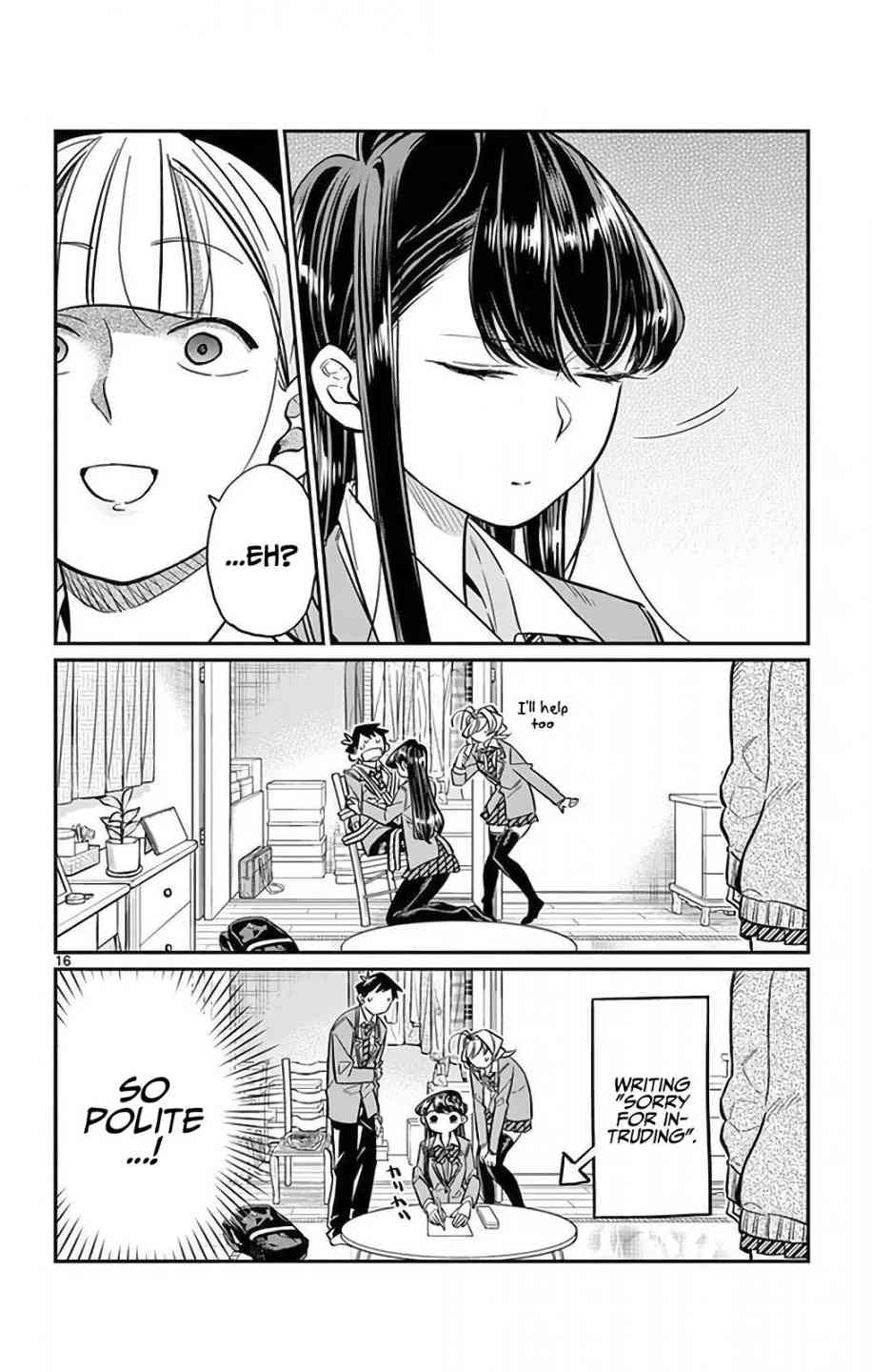 KOMI-SAN WA KOMYUSHOU DESU Chapter 25 - Page 16