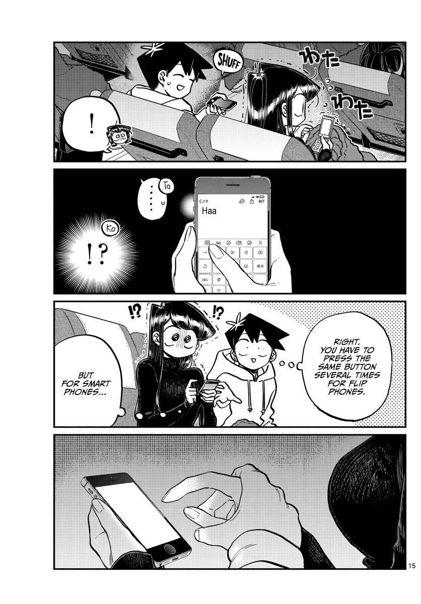 KOMI-SAN WA KOMYUSHOU DESU Chapter 260 - Page 15