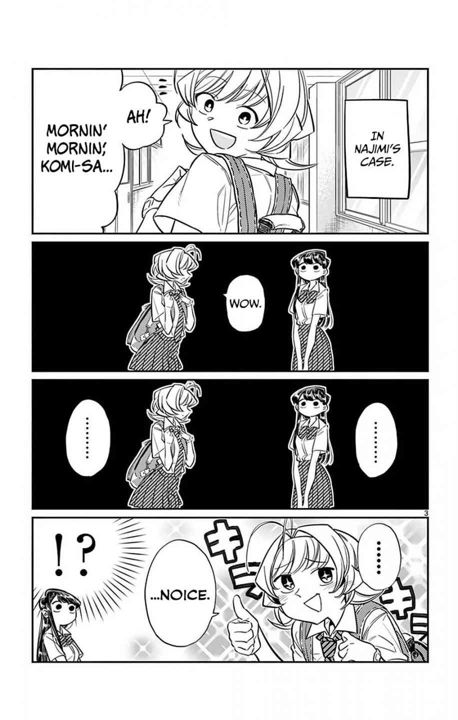 KOMI-SAN WA KOMYUSHOU DESU Chapter 27 - Page 3