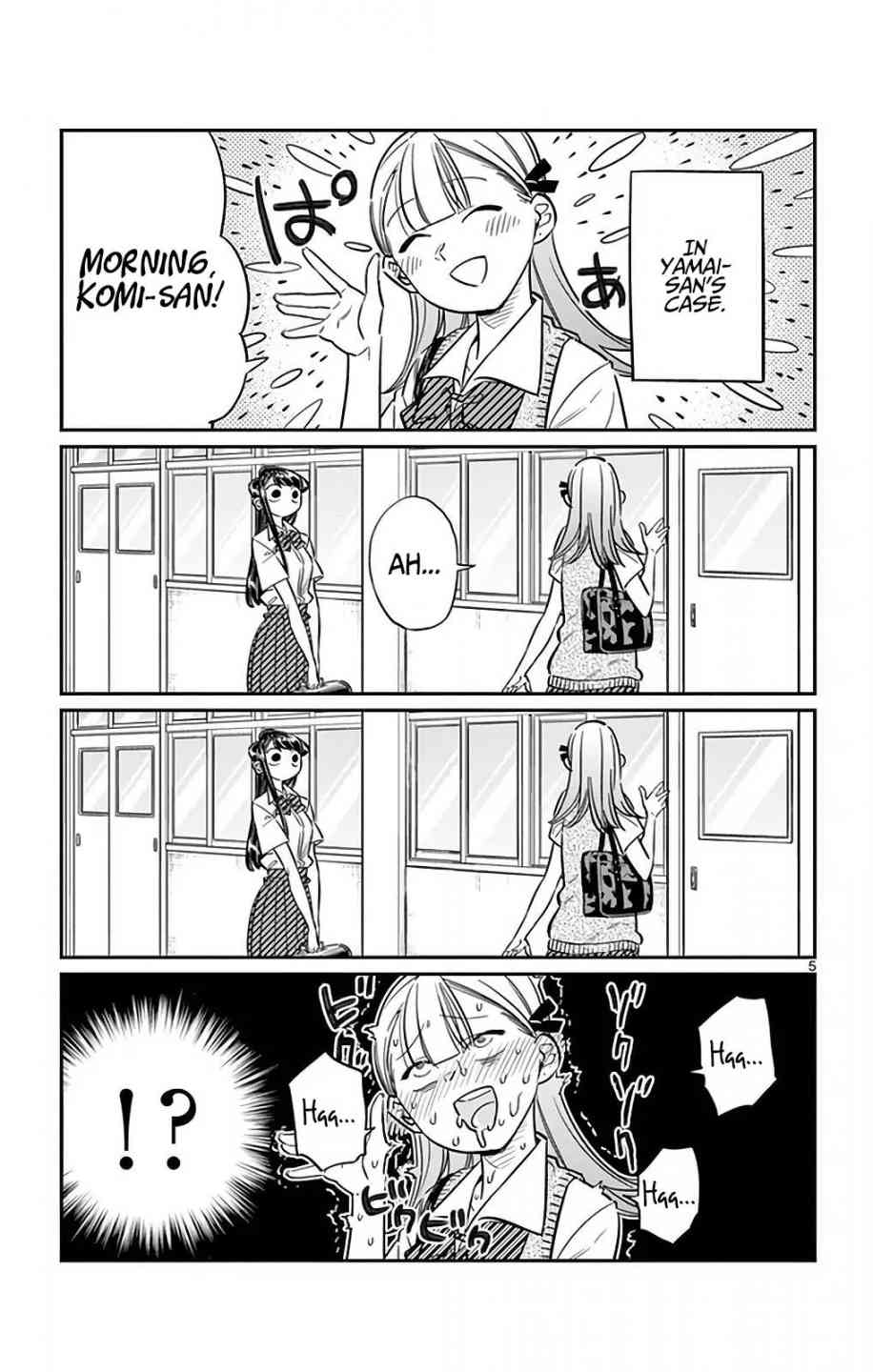 KOMI-SAN WA KOMYUSHOU DESU Chapter 27 - Page 5