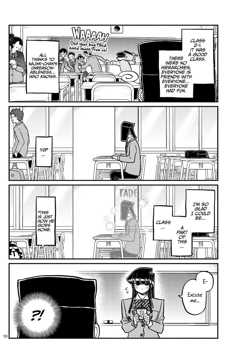 KOMI-SAN WA KOMYUSHOU DESU Chapter 323 - Page 10