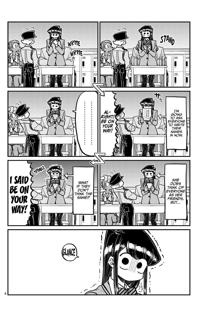 KOMI-SAN WA KOMYUSHOU DESU Chapter 323 - Page 4