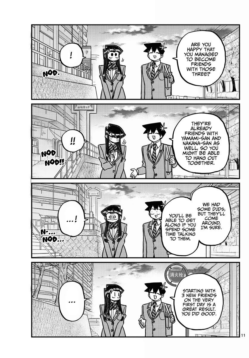 KOMI-SAN WA KOMYUSHOU DESU Chapter 329 - Page 11