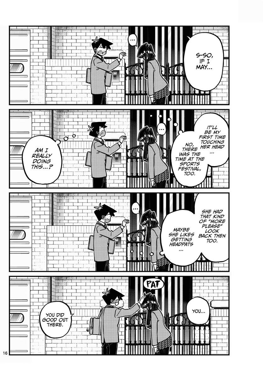 KOMI-SAN WA KOMYUSHOU DESU Chapter 329 - Page 16