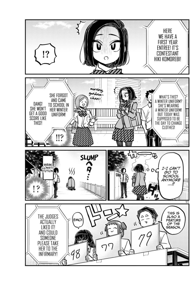 KOMI-SAN WA KOMYUSHOU DESU Chapter 366 - Page 11