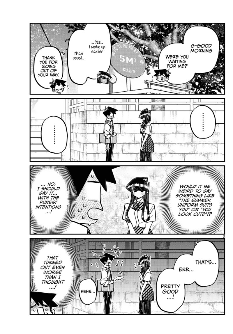 KOMI-SAN WA KOMYUSHOU DESU Chapter 366 - Page 3