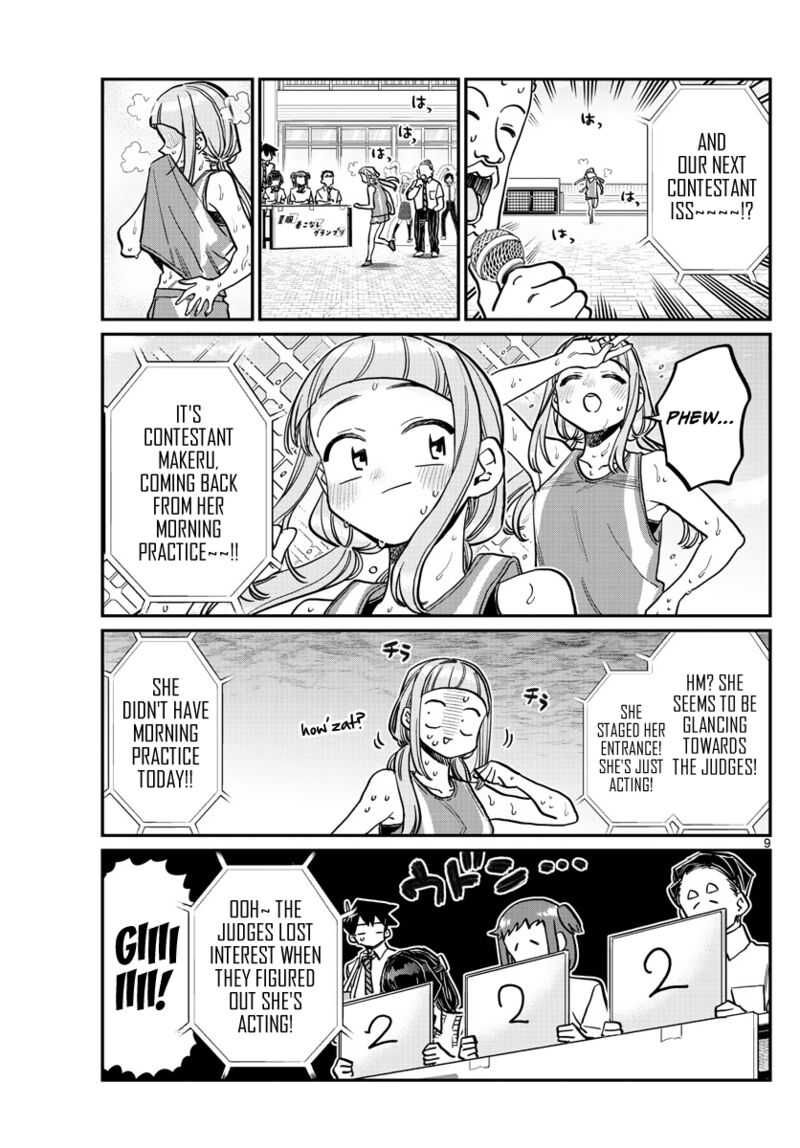 KOMI-SAN WA KOMYUSHOU DESU Chapter 366 - Page 9