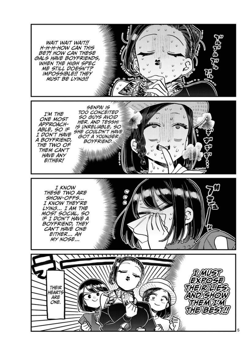 KOMI-SAN WA KOMYUSHOU DESU Chapter 367 - Page 5