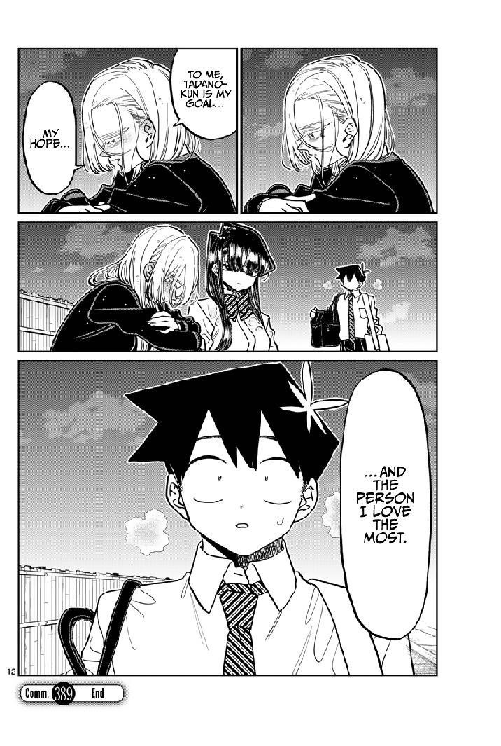 KOMI-SAN WA KOMYUSHOU DESU Chapter 389 - Page 12